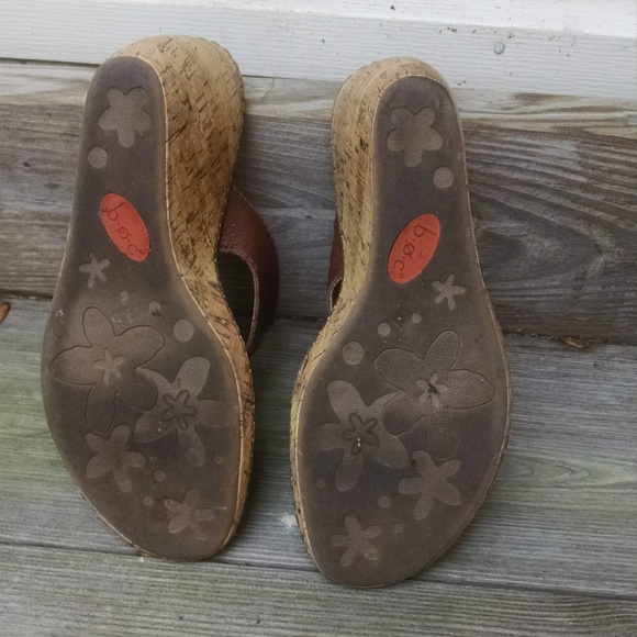 B.O.C. Junia Cuoio size 9M wedge - Picture 7 of 8